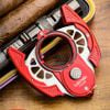 Phụ kiện Cigar chính hãng Lubinski dao cắt kèm túi da YJA 30032