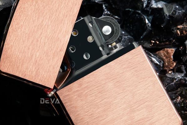 Zippo Copper 2022 đồng đỏ Z201