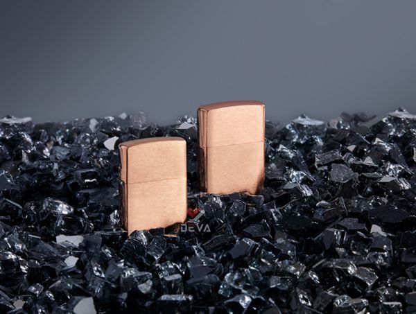Zippo Copper 2022 đồng đỏ Z201