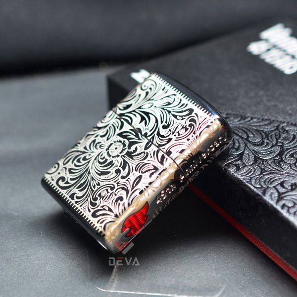 Zippo Armor Kỷ Niệm 45 Năm Hoa Văn Venetian 45th Anniversary Z335