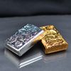 Zippo Mỹ chính hãng mạ vàng khắc sâu hoa mơ Umehana Z225