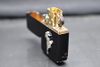 Zippo Tái Bản 1941 Đen Bóng Ốp Emblem Cô Gái Windproof ZN350