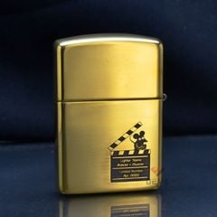 Zippo Amror Khắc Chủ Đề Chuột và Pho Mát Mouse And Cheese ZD75
