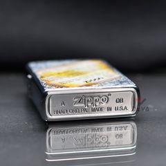 Zippo Mạ Chrome In Bảo Hành Trọn Đời Lifetime Guarantee Z23