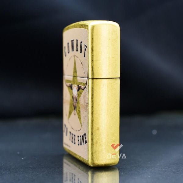 Zippo Chủ Đề Buck Wear Cowboy To The Bone Z126