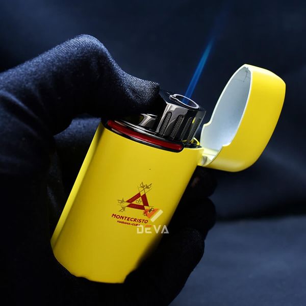 Set phụ kiện Cigar 2 món bật lửa và dao cắt GF 002