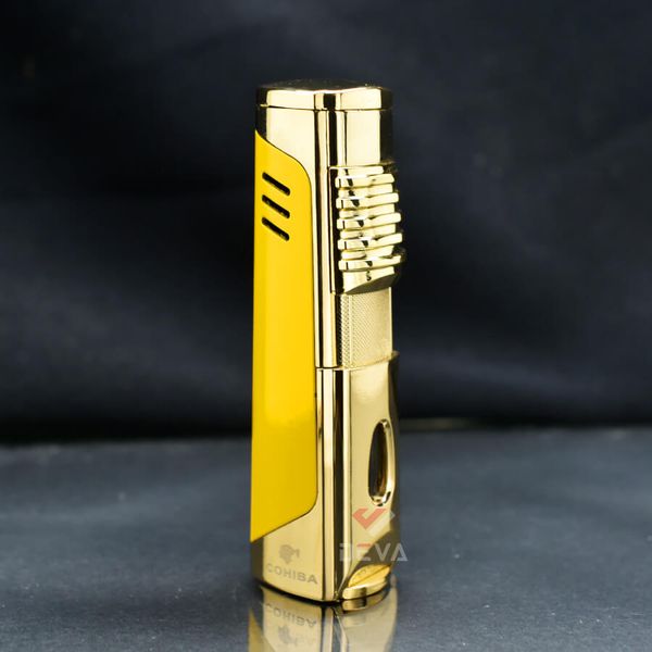 Set phụ kiện Cigar 2 món bật lửa và hộp đựng thuốc Cohiba HB YH 990