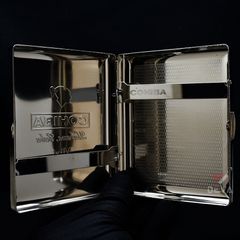 Set phụ kiện Cigar 2 món bật lửa và hộp đựng thuốc Cohiba HB YH 990