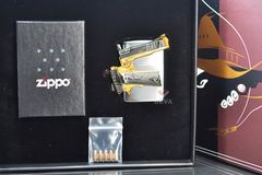 Zippo xuất Nhật Ốp Cây Súng Ngắn Colt M1911 3D ZN356