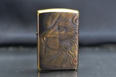 Set Zippo Armor Khắc Nổi Sư Tử 3D ZD62