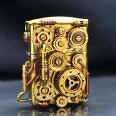 Set Bật Lửa Zippo Armor Phong Cách Steampunk Độc Đáo ZN235