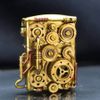 Set Bật Lửa Zippo Armor Phong Cách Steampunk Độc Đáo ZN235
