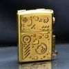 Set Bật Lửa Zippo Armor Phong Cách Steampunk Độc Đáo ZN235