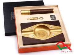 Set Gạt Tàn, Ống Đựng, Đục Xì Gà 3 món Lubinski LB T25