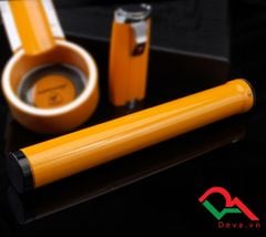 Set gạt tàn, bật lửa, ống đựng xì gà 3 món Cohiba T303