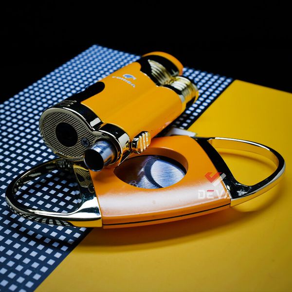 Set Phụ Kiện Xì Gà Dao Cắt Bật Lửa 2 món T-14A