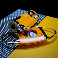 Set Phụ Kiện Xì Gà Dao Cắt Bật Lửa 2 món T-14A