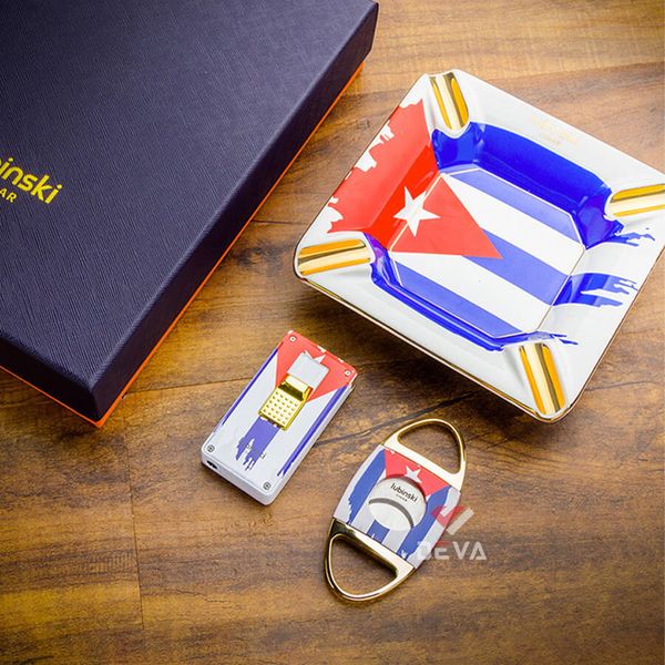 Set phụ kiện Cigar chính hãng Lubinski 3 món YJA 80024