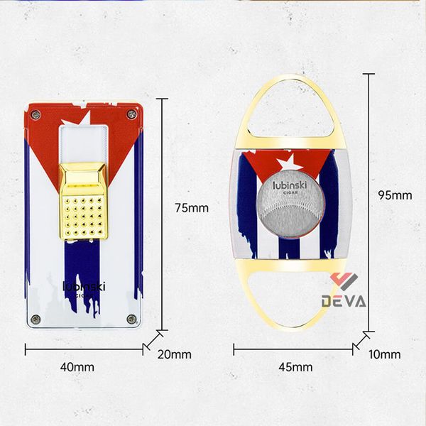 Set phụ kiện Cigar chính hãng Lubinski 3 món YJA 80024