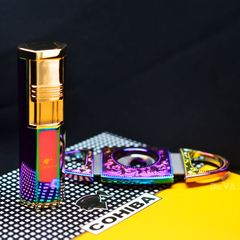 Set phụ kiện 2 món dao cắt và bật lửa Cohiba HB 3020