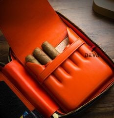 SET bao da gạt tàn bật lửa dao cắt Lubinski YJA 60008