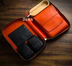 SET bao da gạt tàn bật lửa dao cắt Lubinski YJA 60008