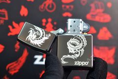 Set Zippo Series Black Ice Khắc Laser Các Chủ Đề ZK171
