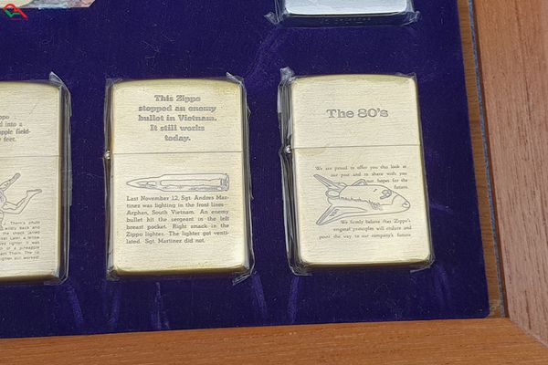 Set Zippo Chu Niên 1932-1985 C416