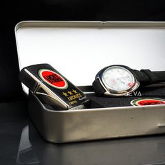 Set Zippo 1996  kèm đồng hồ Lucky Strike C17