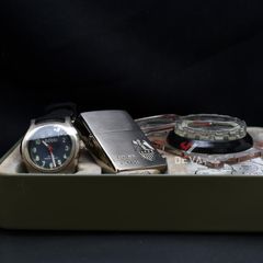 SET Zippo 2000 đồng hồ và la bàn quân đội C24