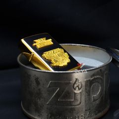 Set Zippo 1993 Emblem đại bàng kèm gạt tàn C01