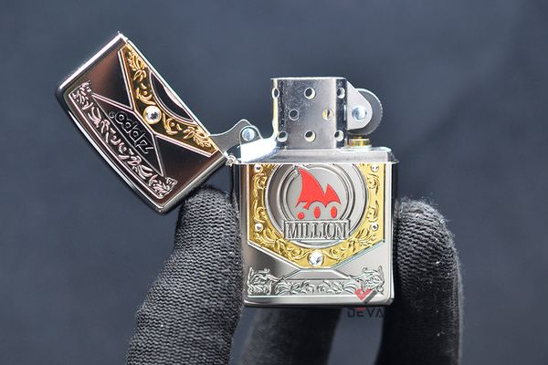 Set Zippo kỷ niệm chiếc bật lửa 600 triệu bản giới hạn Asia Million Collectible Z373