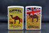 Set Zippo 18 Chiếc Sơn Chủ Đề Camel Các Quốc Gia ZN372