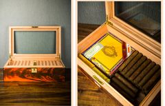 Hộp ủ bảo quản 40 điếu Lubinski YJA 60015