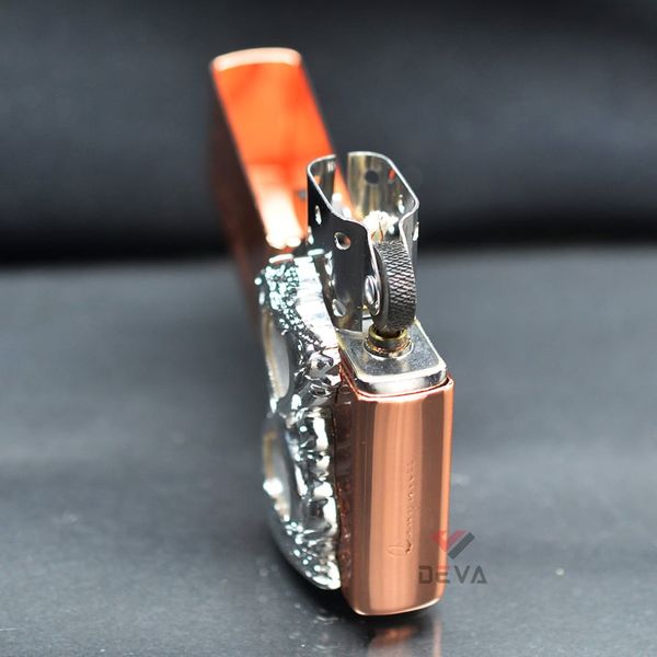 Set Zippo Vintage Đồng Đỏ Chủ Đề Đồng Hồ Cát Thời Gian ZN121