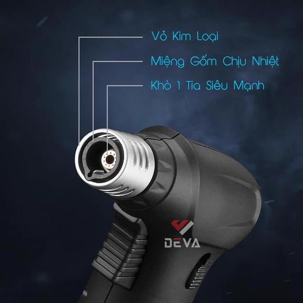 Bật lửa khò để bàn lửa mạnh Cohiba COB 801