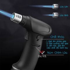 Bật lửa khò để bàn lửa mạnh Cohiba COB 801