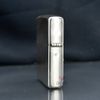 Zippo Bạc Khối Ốp Emblem Đầu Bò Marlboro BK39