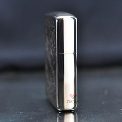 Zippo Bạc Khối Khắc 2 Mặt Cá Chép Trong Đầm Sen BK67