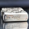 Zippo Bạc Khối Hoa Văn Nổi 5 Mặt BK17