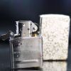Zippo Bạc Khối Hoa Văn Nổi 5 Mặt BK17