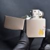 Zippo Satin Khắc Ngọn Lửa Đặc Trưng Zippo ZK87