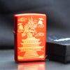 Zippo Sơn Đỏ Chủ Đề Á Đông Eastern Design Z104