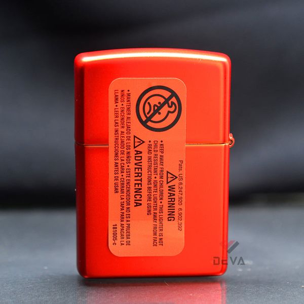 Zippo Sơn Đỏ Chủ Đề Á Đông Eastern Design Z104