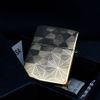 Zippo Khắc Nổi Hoa Văn Tam Giác Và Logo Zippo ZN388