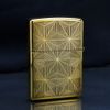 Zippo Khắc Nổi Hoa Văn Tam Giác Và Logo Zippo ZN388
