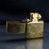 Zippo Khắc Nổi Hoa Văn Tam Giác Và Logo Zippo ZN388
