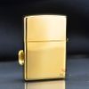 Zippo Nhật Mạ vàng ốp ngựa nổi ZN12