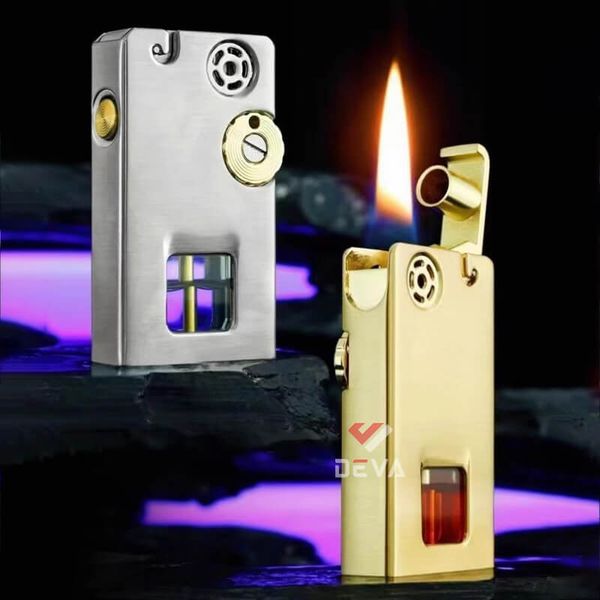 Bật lửa xăng đá Zorro đánh lửa tự động  kèm diêm xăng Z785