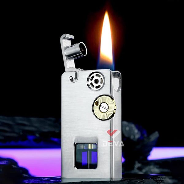 Bật lửa xăng đá Zorro đánh lửa tự động  kèm diêm xăng Z785